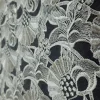 ORGANZA HEAVY CORDED EMBROIDERY CREAM