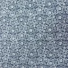 ORGANZA HEAVY EMBROIDERY TWO TONE WHITE AND SILVER