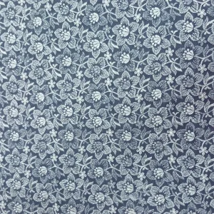 ORGANZA HEAVY EMBROIDERY TWO TONE WHITE AND SILVER