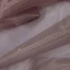 ORGANZA MULTI-TONE  LUREX YARN EMBELLISHED MINK