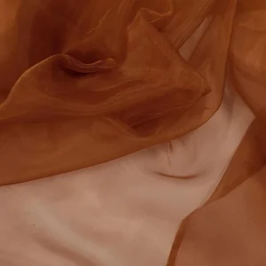 PLAIN ORGANZA RUST