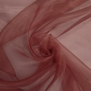 PLAIN ORGANZA DARK RUST