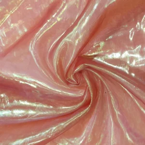 ORGANDY CRYSTAL LUREX CORAL