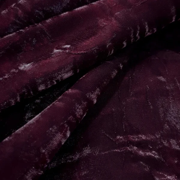 ORGANDY SHIMMER CRUSHED WINE