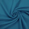 ORGANDY FAUX SILK TURQ