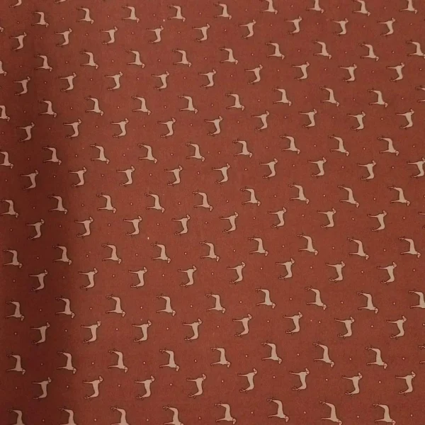 PRINTED CHIFFON DOG RUSTY