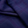 CHIFFON  STRIPED PURPLE AND NAVY (G038)