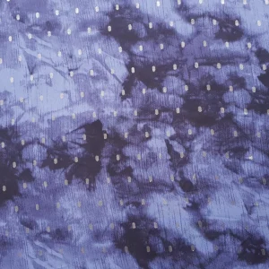 PRINTED CHIFFON FOIL BLUE