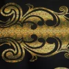PDC-SSKN.B.webp DIGITAL PRINTED CHIFFON SNAKE SKIN BLACK