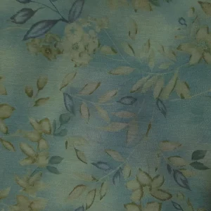 PRINTED SHOTT CHIFFON AUTUMN GARDEN