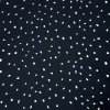 PRINTED MILK GEORGETTE STONE NAVY