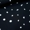 PRINTED MILK GEORGETTE STONE NAVY