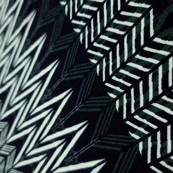PONTE DA ROMA PRINT  ETHNIX    BLACK AND WHITE