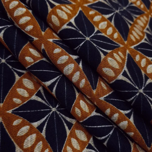 PDRP-GEO.MST-3.webp PONTE DA ROMA PRINT GEOMETRIC MUSTARD