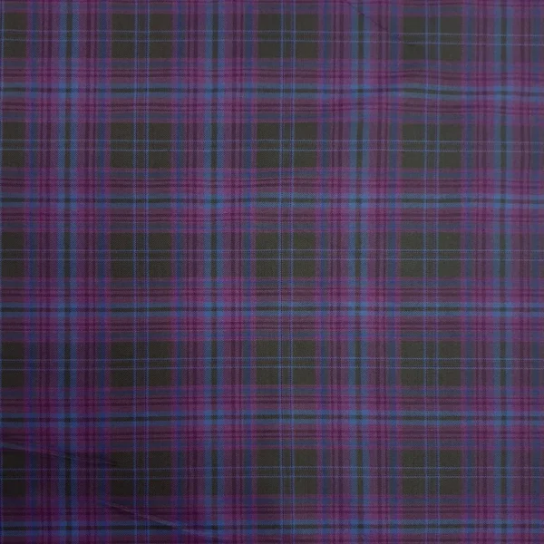 POLY RAYON SUITING CHECK PURPLE