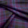 POLY RAYON SUITING CHECK PURPLE