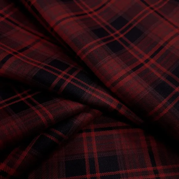 PVCHK1-RED-3.webp POLY RAYON SUITING CHECK RED
