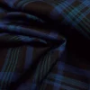 POLY RAYON SUITING CHECK HERRRINGBONE BROWN