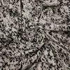 PRINTED PEACH CREPE INGWE CREAM