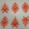 RAYON CREPE CRINKLE TRADITIONAL ORNG and STN