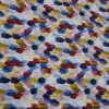 RAYON CHALLIS PRINT BRUSH STROKE GOLD