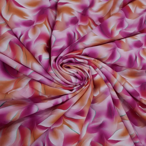RAYCH-LEAF.C-2.webp RAYON CHALLIS PRINTED LEAF LIKE CERISE