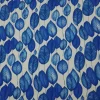 RAYON CHALLIS PRINTED LEAF1 BLUE