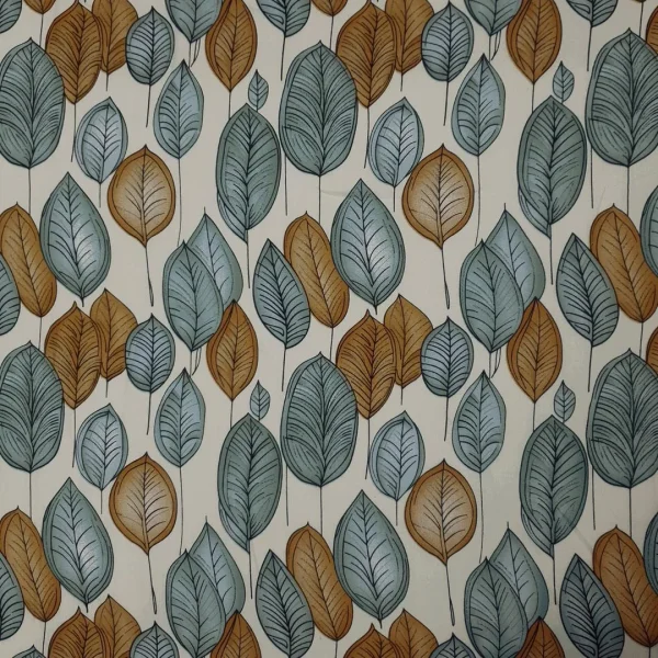 RAYCH-LEAF1.SB-1-1.webp RAYON CHALLIS PRINTED LEAF1 SAGE BROWN