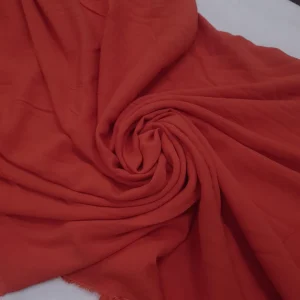 RAYON CHALLIS DARK ORANGE