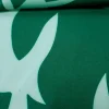 RAYON PRINTED VISCOSE PALM GREEN