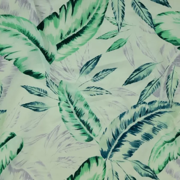 RAYON CHALLIS PRINT SMALL FLOWERS FLORAL WHITE