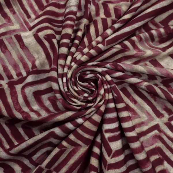 RAYSLB-ADIRE.CER-2.webp PRINTED RAYON SLUB ADIRE CERISE