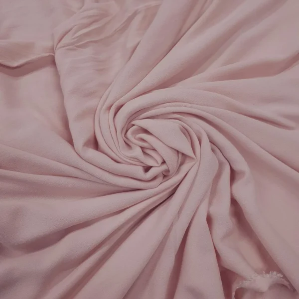 RAYON CREPE  LIGHT  PEACH