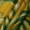 PRINTED STRETCH DUCHESS TROPICAL YELLOW