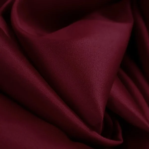 STRETCH DUCHESS SATIN CHERRY RED