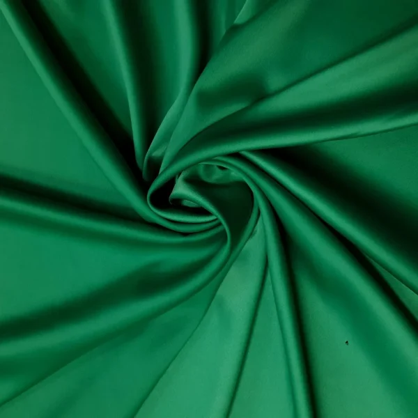 STRETCH DUCHESS SATIN GREEN