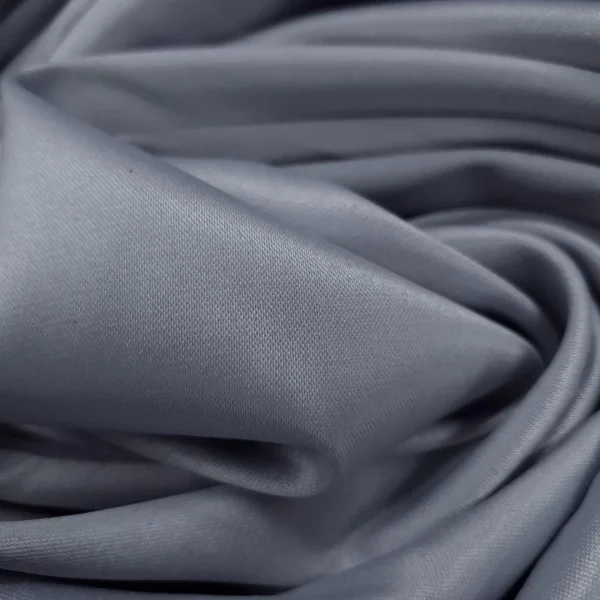 STRETCH DUCHESS SATIN GREY