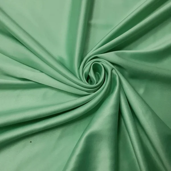 STRETCH DUCHESS SATIN MINT GREEN