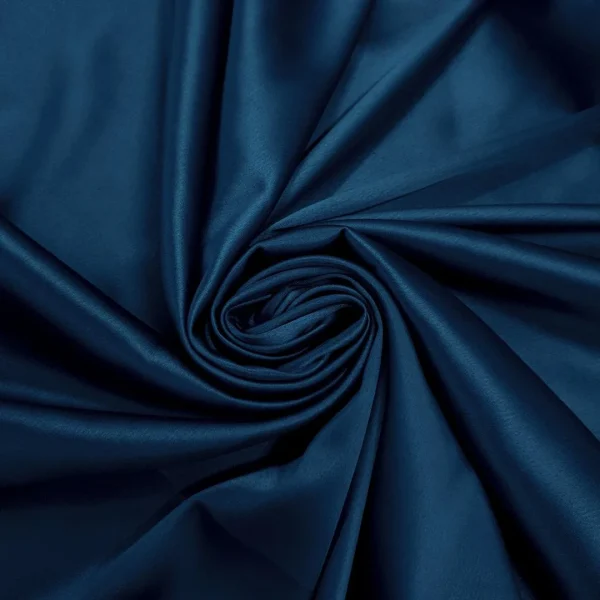 STRETCH DUCHESS SATIN PETROL