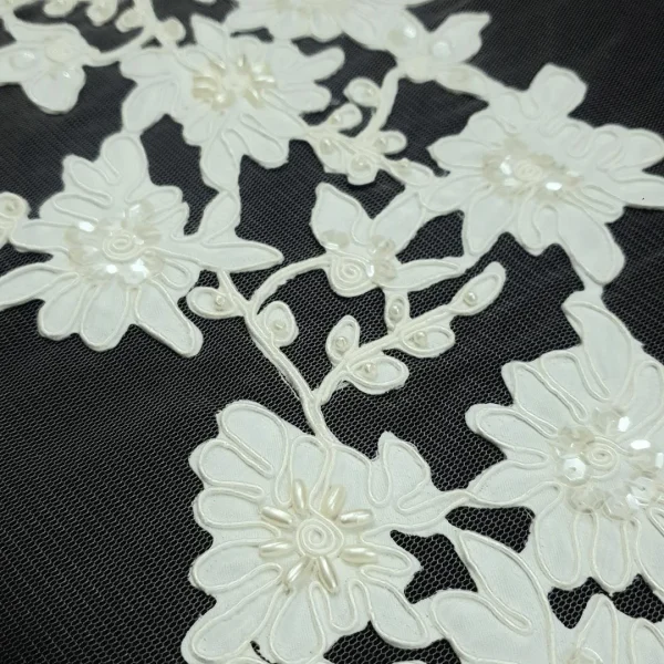 RDSBLC2-CRM-3.webp DUCHESS SATIN WITH BEADS AND LASER CUT DETAILS CREAM
