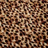 PRINTED DUCHESS SATIN FLAMES BROWN