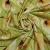 PRINTED DUCHESS SATIN FLORAL CANVAS LIME