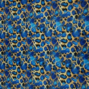 RDSP-LEO2.BL-1-1.webp PRINTED DUCHESS SATIN LEOPARD2 BLUE