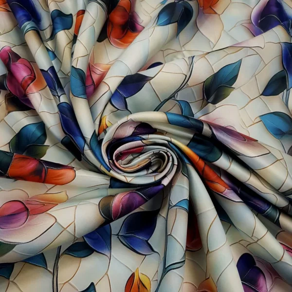 PRINTED DUTCHESS CLIMBING ROSES MINT