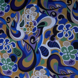 DUTCHESS PRINTED TRADITIONAL  DESIGN BLUE