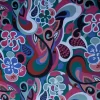 DUTCHESS PRINTED TRADITIONAL  DESIGN CERISE PINK