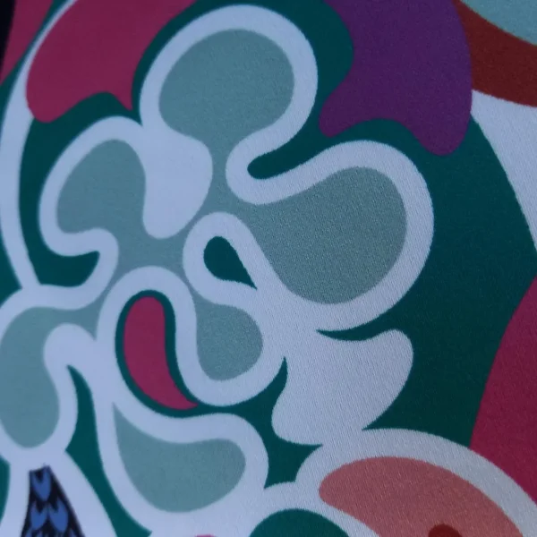 DUTCHESS PRINTED TRADITIONAL  DESIGN CERISE PINK