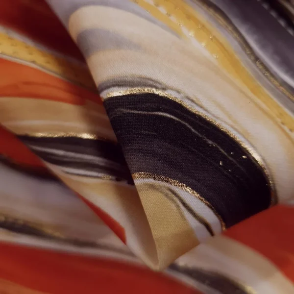 RDSPF-WV2.OG-3.webp PRINTED DUTCHESS FOILED WAVE 2 ORANGE AND GREY