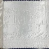 BUBBLE PUFFED SATIN METALLIC IVORY