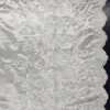 BUBBLE PUFFED SATIN METALLIC IVORY